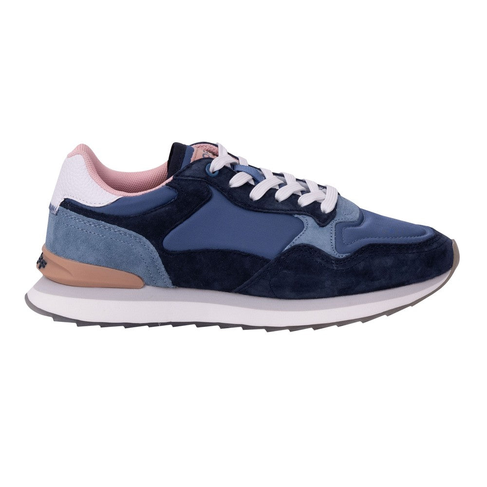 Womens Blue Cork Trainer