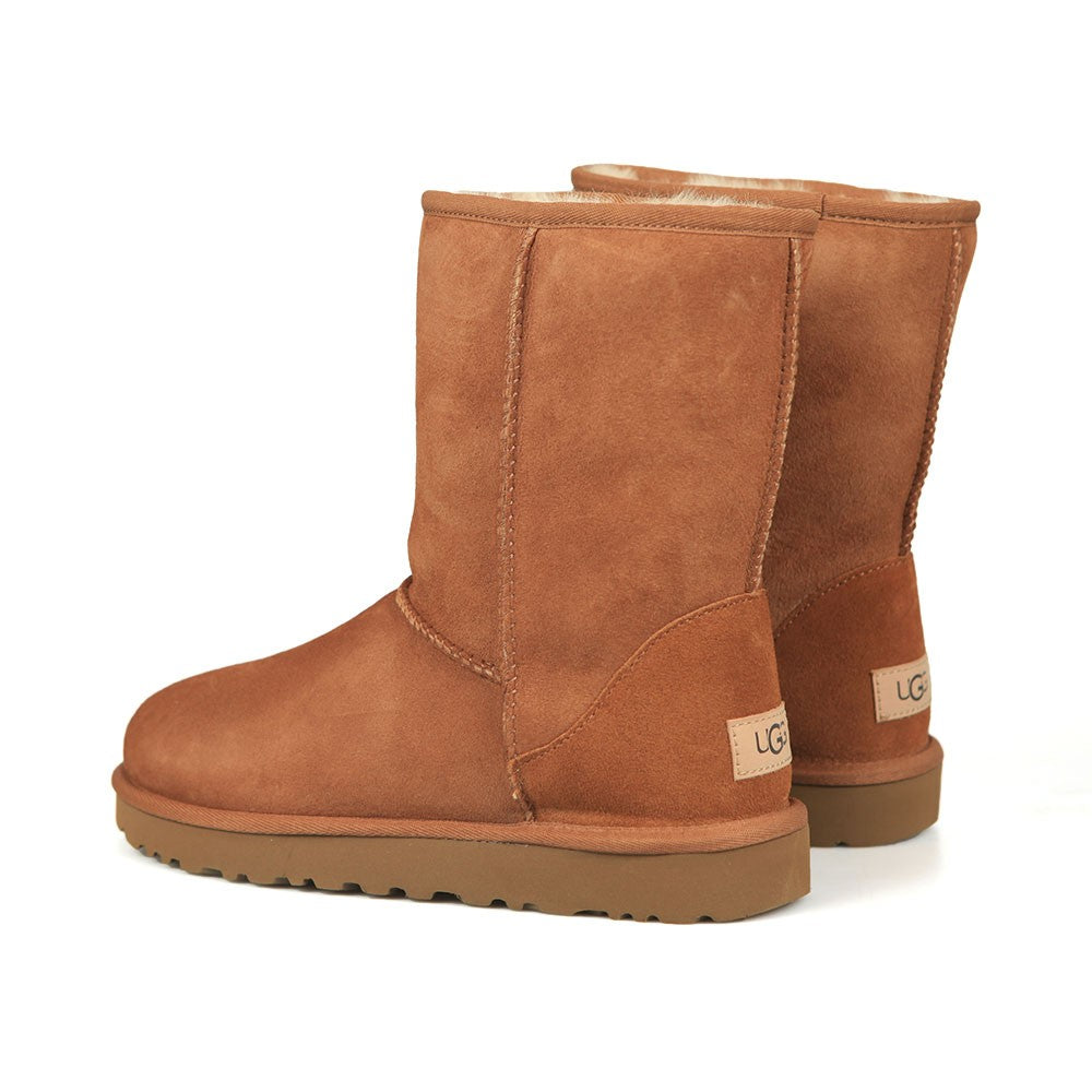 Womens Brown Classic Short II Boot