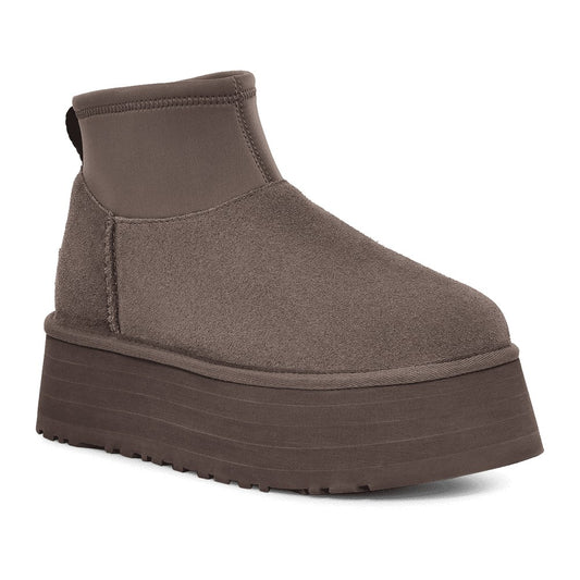 Womens Grey Classic Mini Dipper Boot