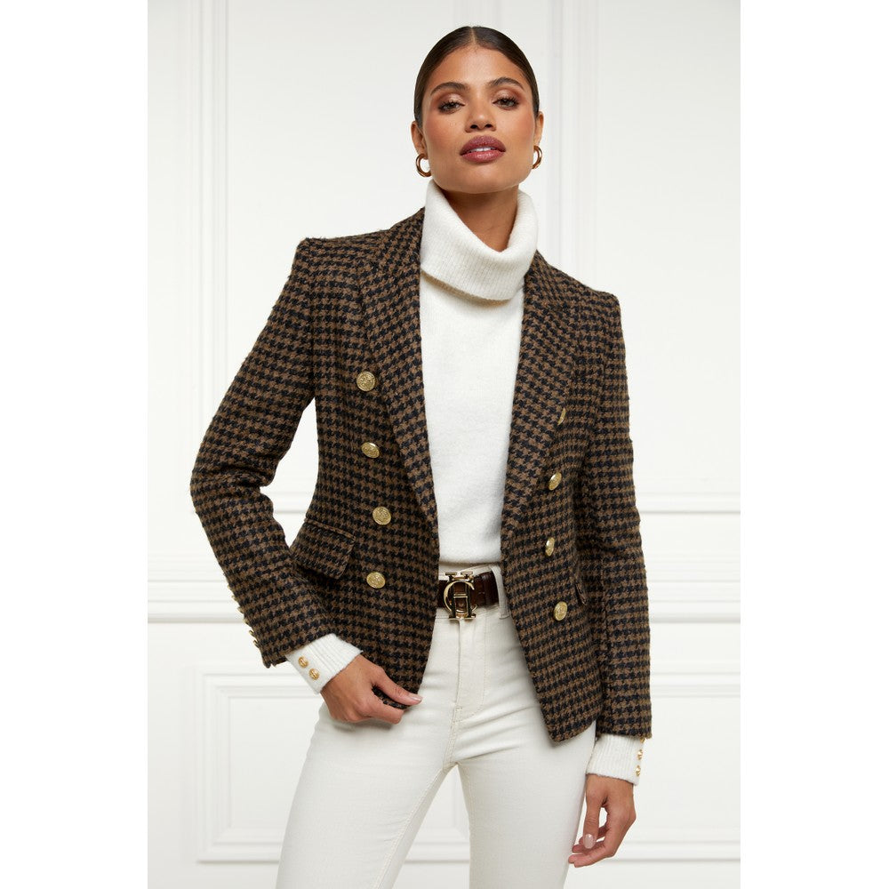 Womens Brown Knightsbridge Blazer